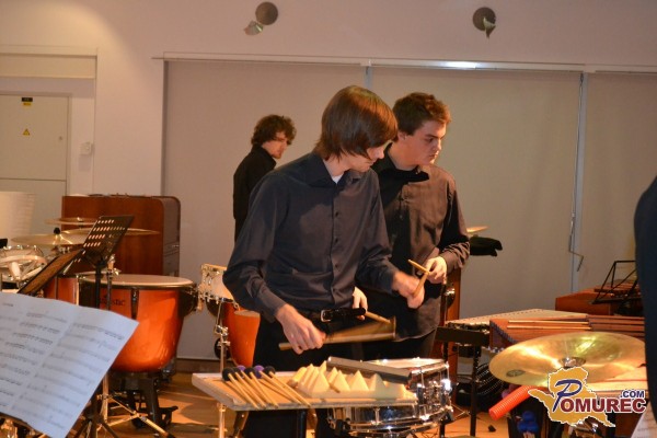 FOTO: Glasbeni večer z Mursko Perccusion Ensemble v klubu Pac