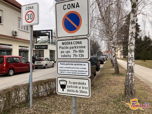 FOTO: Spremembe pri plačevanju parkirnine v Murski Soboti