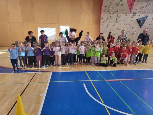 FOTO: Otroci so se pomerili na Mini olimpijadi