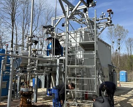 V začetku meseca začeli izvajati preizkuse zagona geotermične elektrarne v Čentibi