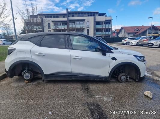 Tatovi v Pomurju odnesli vsa štiri kolesa