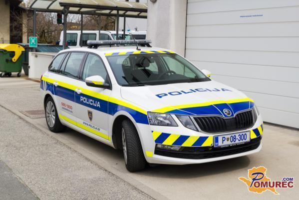 Pet prometnih nesreč, sedem kaznivih dejanj in eno pridržanje v Pomurju