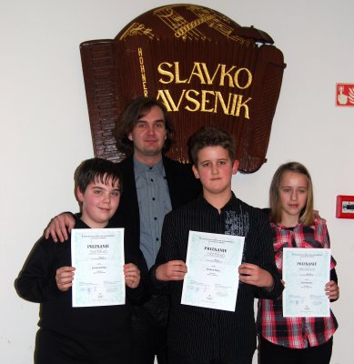Pomurski harmonikarji uspešni na tekmovanju Avsenik 2012