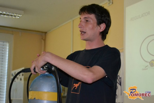 FOTO: V Murski Soboti potekalo predavanje Kako se varno potapljati