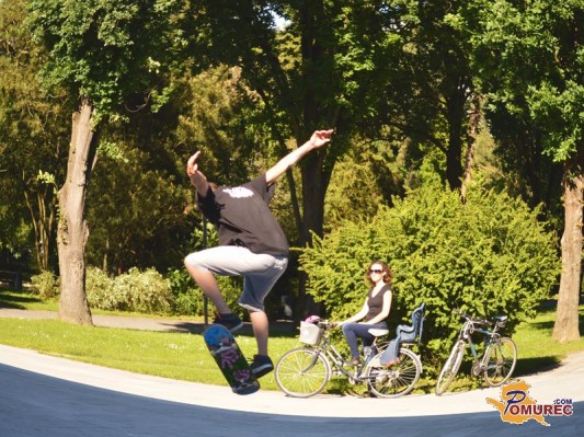 FOTO: Dobrodelno »skejtanje« s srcem od Dolge vasi do Piranskega zaliva