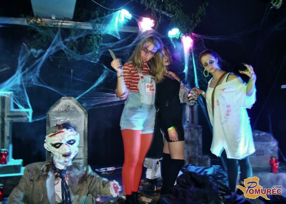 FOTO: Čarovnice, zombiji, Jokerji ter druge prikazni napolnile MIKK