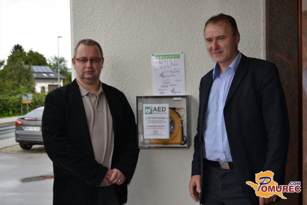 Avtomatski defibrilator odslej tudi v Veržeju
