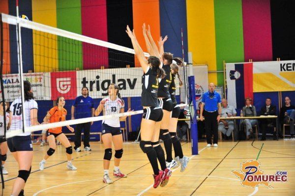 Zmagi Panvite Galexa in puconskih odbojkaric, poraz murskosoboških odbojkaric