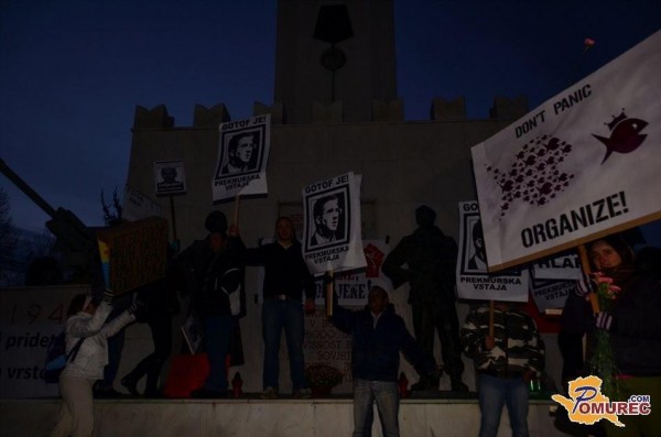 Ta petek že drugi protestni shod v Murski Soboti