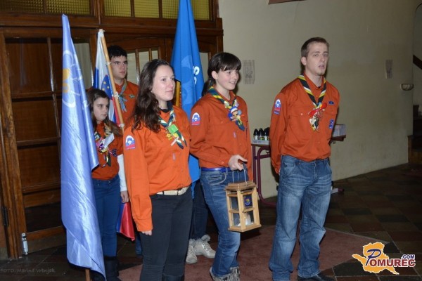 FOTO: Luč miru iz Betlehema prispela v Gornjo Radgono