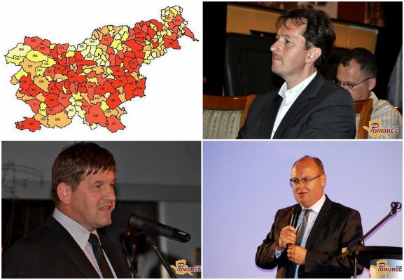 V Pomurju po novem le osem občin? Opozicija močno nasprotuje