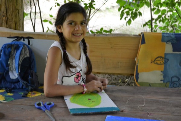 FOTO: Poletna likovna kolonija tokrat v Kunovi