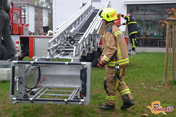  FOTO: Gasilci posredovali v murskosoboškem Gledališču Park