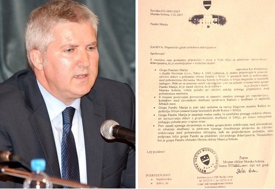 Dokument: Kako je Štihec Raščanovi ženi pomagal do slovenskega državljanstva