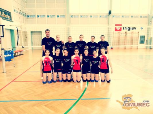 FOTO: Uspešna sezona za odbojkarice DŠR Murska Sobota