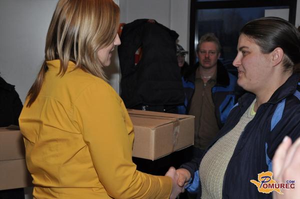 Rotary Klub in skupina podjetij 13 M obdarili socialno šibkejše družine