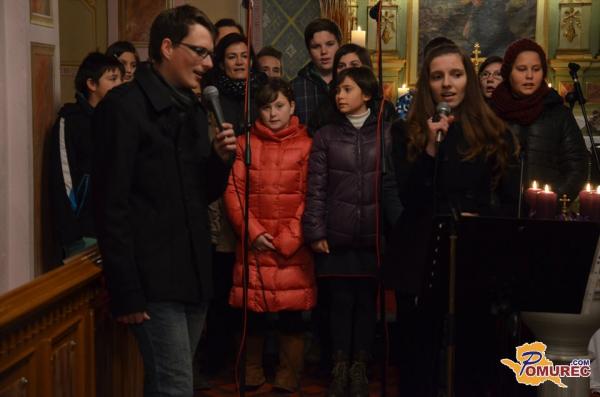 FOTO: Dobrodelni božični koncert s Petrom Janušem v Bodoncih