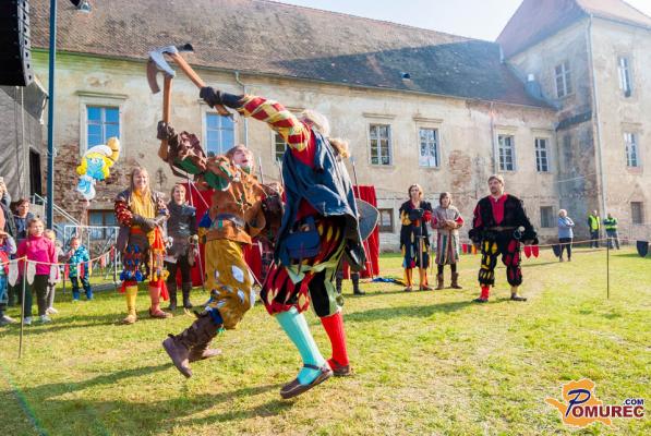 FOTO: Prvi vitezi in čarovnice že rajajo v Rakičanu