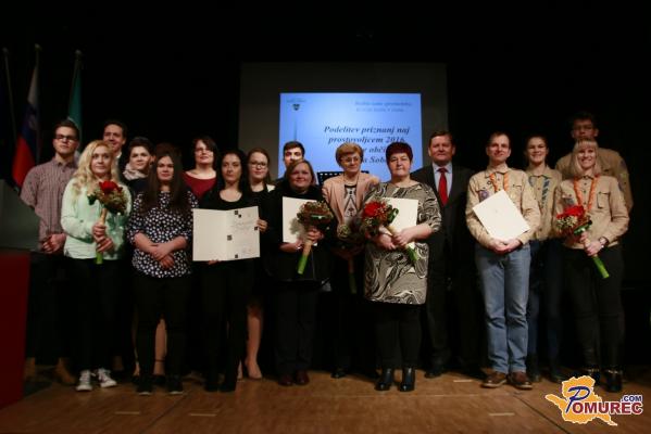 FOTO: Murskosoboški župan podelil priznanja naj prostovoljcem leta 2016