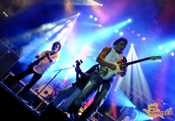 FOTO: Legendarni Smokie navdušili mlado in staro na Soboških dnevih