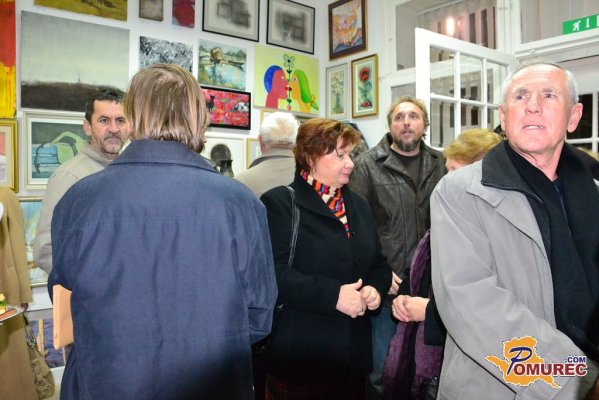 FOTO: V galeriji Robin na ogled umetnine Franca Mesariča