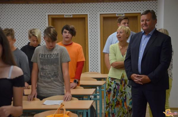 FOTO: Župan Jevšek uradno otvoril novo učilnico, namenjeno glasbenemu pouku