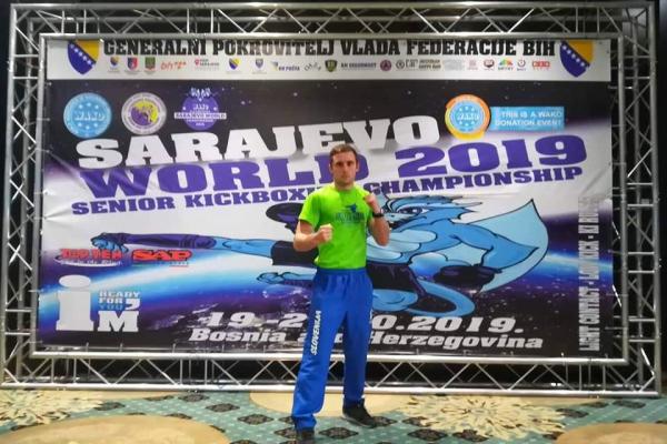 Pomurski kickboxer Tilen Džafić do dobre uvrstitve na svetovnem prvenstvu