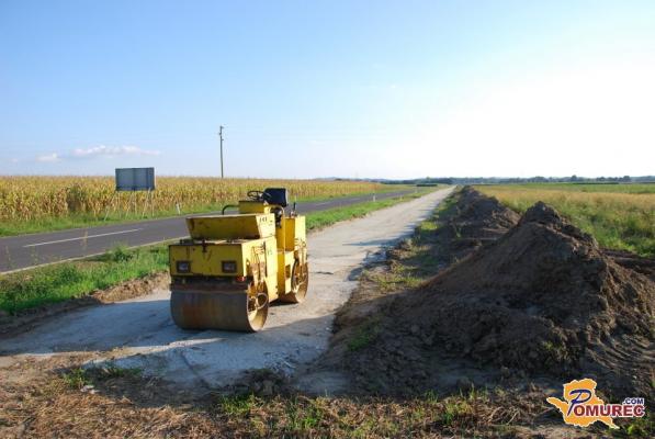 FOTO: Kolesarji po novi stezi med Črenšovci in Srednjo Bistrico že septembra