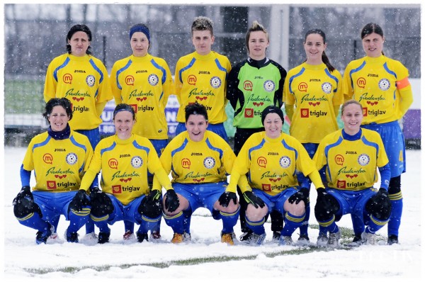 Nogometašice Pomurja premagale tudi mraz in sneg