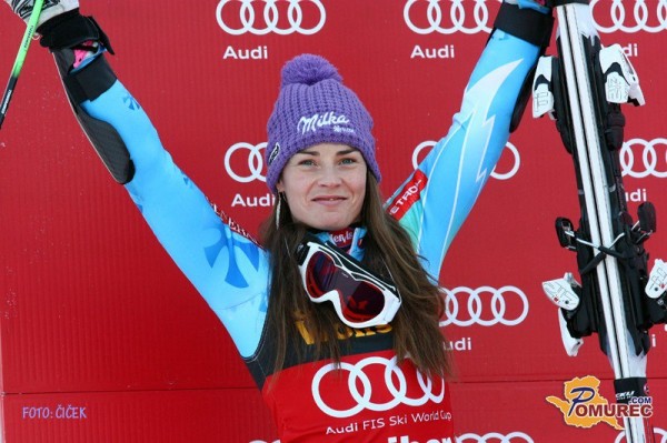 Tina Maze izjemno sezono končala z zmago!