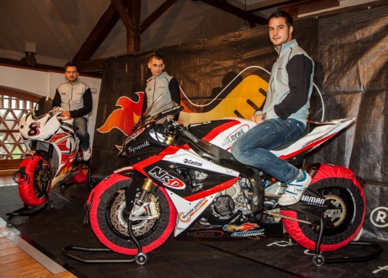 Dirkač Simon Kuhar iz Bakovcev se pripravlja na motoristično sezono 