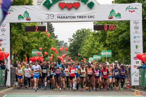 Maraton treh src v Radencih letos le virtualno