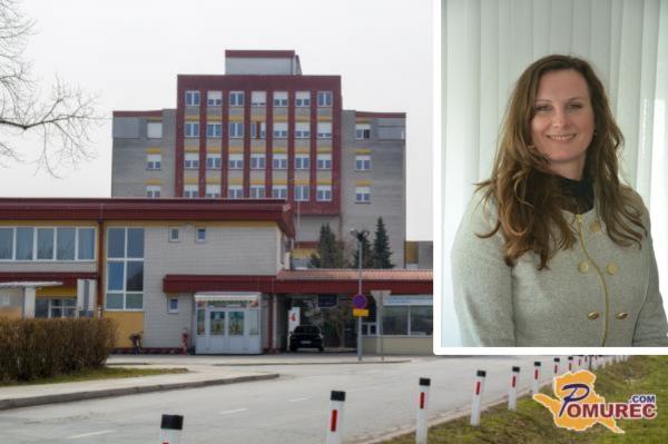 Nova strokovna direktorica soboške bolnišnice je Manuela Kuhar Makoter 