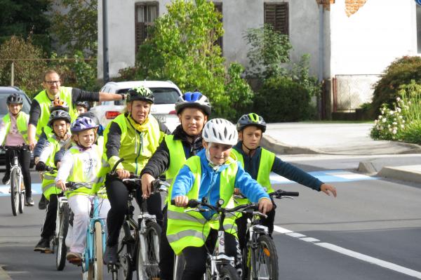 Osnovna šola Križevci uspešno izvedla kolesarski izpit
