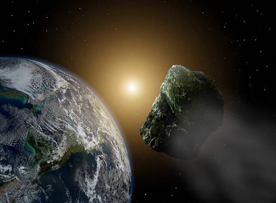 Mimo Zemlje bo danes letel večji asteroid