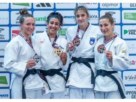 Maša Slavinec osvojila prvo člansko judo medaljo za Prlekijo