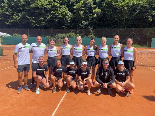 Prvič v zgodovini Teniškega kluba Murska Sobota ženska ekipa v polfinalu