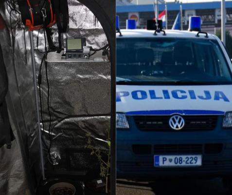 Pri 18-letnem Lendavčanu odkrili prostor za gojenje konoplje