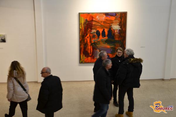 FOTO: V soboški galeriji odprli razstavo Slike in risbe