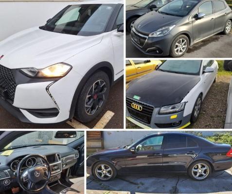 Fursove dražbe: pestra izbira rabljenih vozil