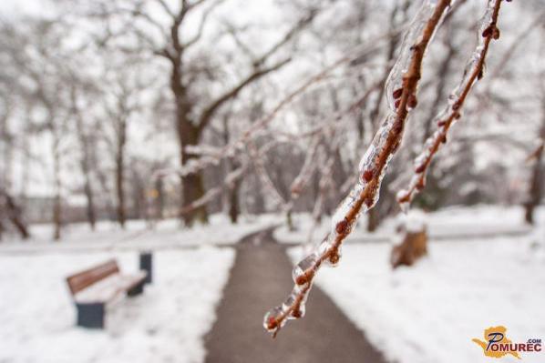 Vozniki in pešci previdno! Poledica na cestah in pločnikih
