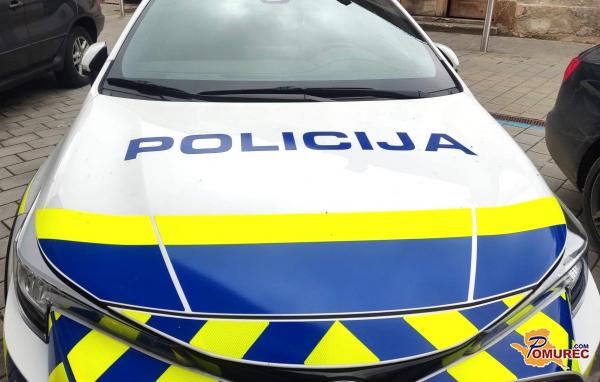 Obravnavali poškodovanji avtomobilov, prometno nesrečo in pridržali alkoholiziranega voznika