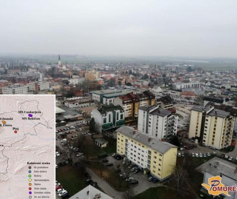 Arso izdal opozorilo pred zelo onesnaženim zrakom