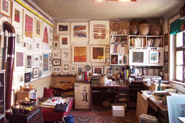 FOTO: Občina kupila ateljeja akademskega slikarja in grafika Štefana Galiča