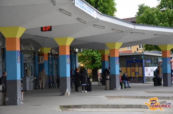 Sprememba lokacij peronov na avtobusni postaji Murska Sobota