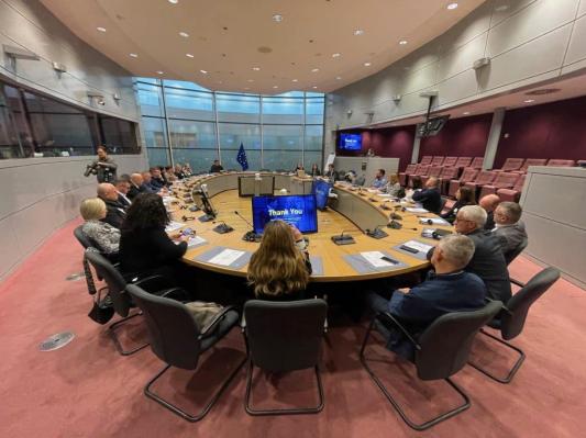 Na obisku občin v Bruslju tudi pomurski župan