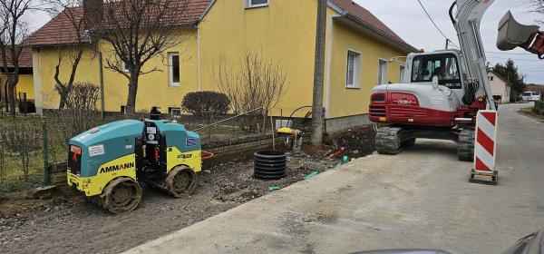 Izvajalec del pričel z gradnjo v Ivancih