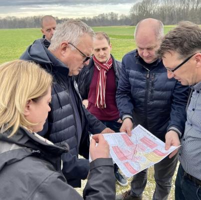 Minister Novak: denar za obnovo in gradnjo nasipov je zagotovljen