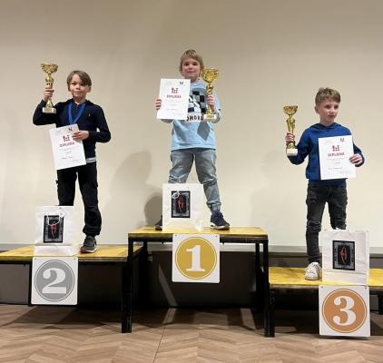 Noel Čontala postal šahovski državni prvak do 8 let