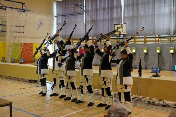 FOTO: Zanimivi finalni boji na strelskem državnem prvenstvu v Turnišču